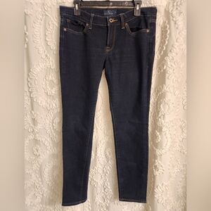 Lucky Brand Charlie Jeans Women's Size 10 Blue Low-Rise Skinny Denim inseam 28"